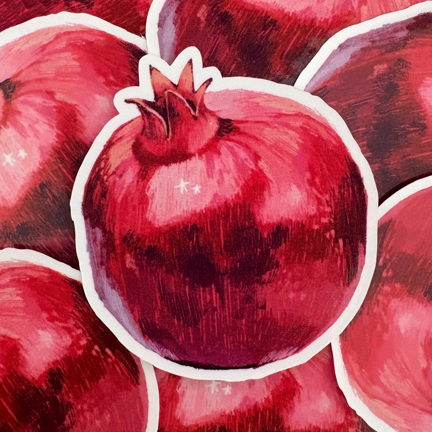 pomegranate sticker
