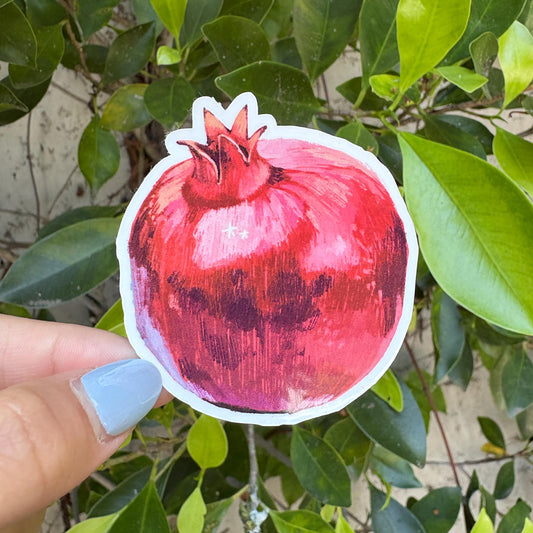 pomegranate sticker