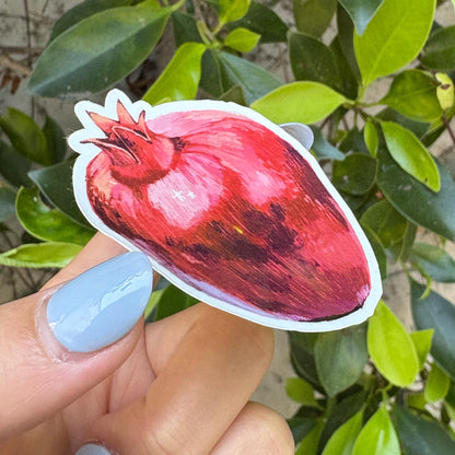 pomegranate sticker